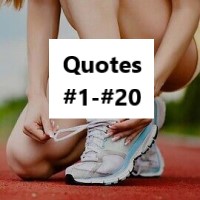 running quotes from readers 1