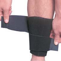 shin splints, compression wrap