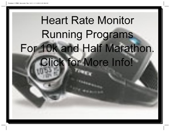heart rate monitor running programs