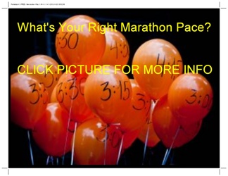 marathon pace