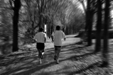 black and white running picture, best running tips