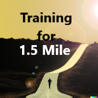 training for 1.5 mile run