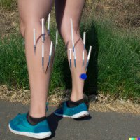 pins and needles while running