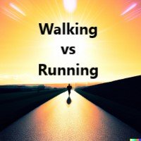 walking vs running